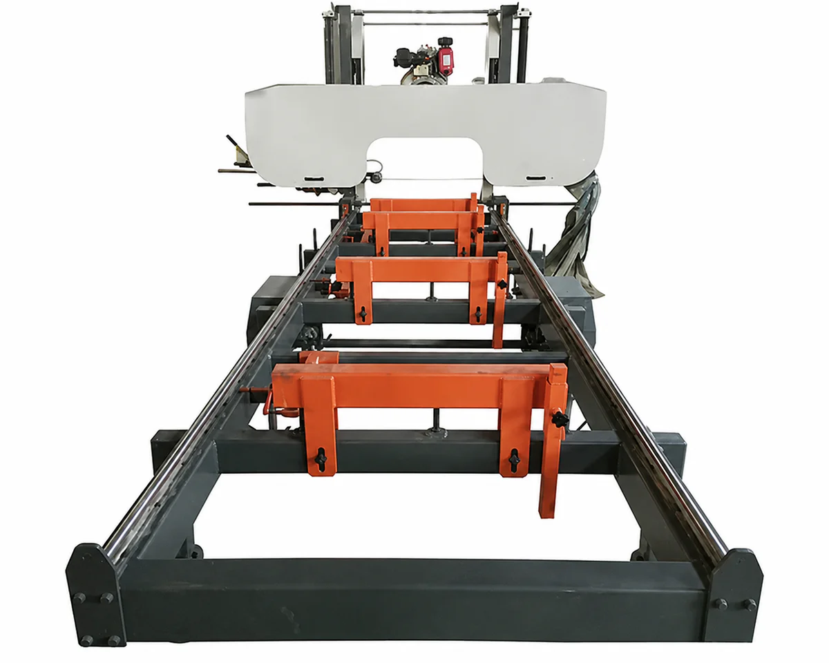 Band saw vise clamping and material feeding system