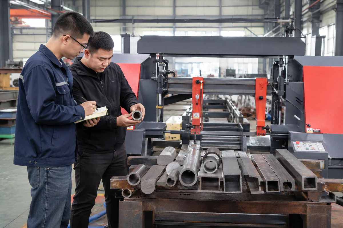 Band saw cutting capacity review