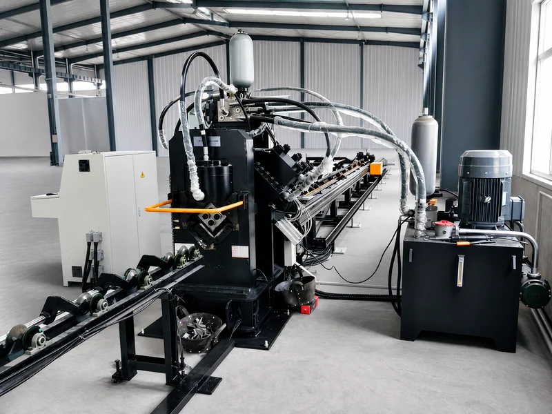 CNC Angle Steel Processing Line - RITEC Industrial Equipment