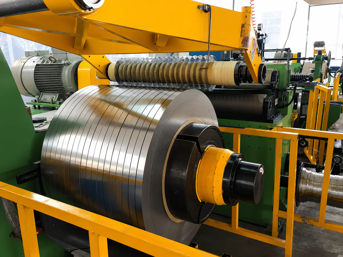 Narrow strip recoiling control