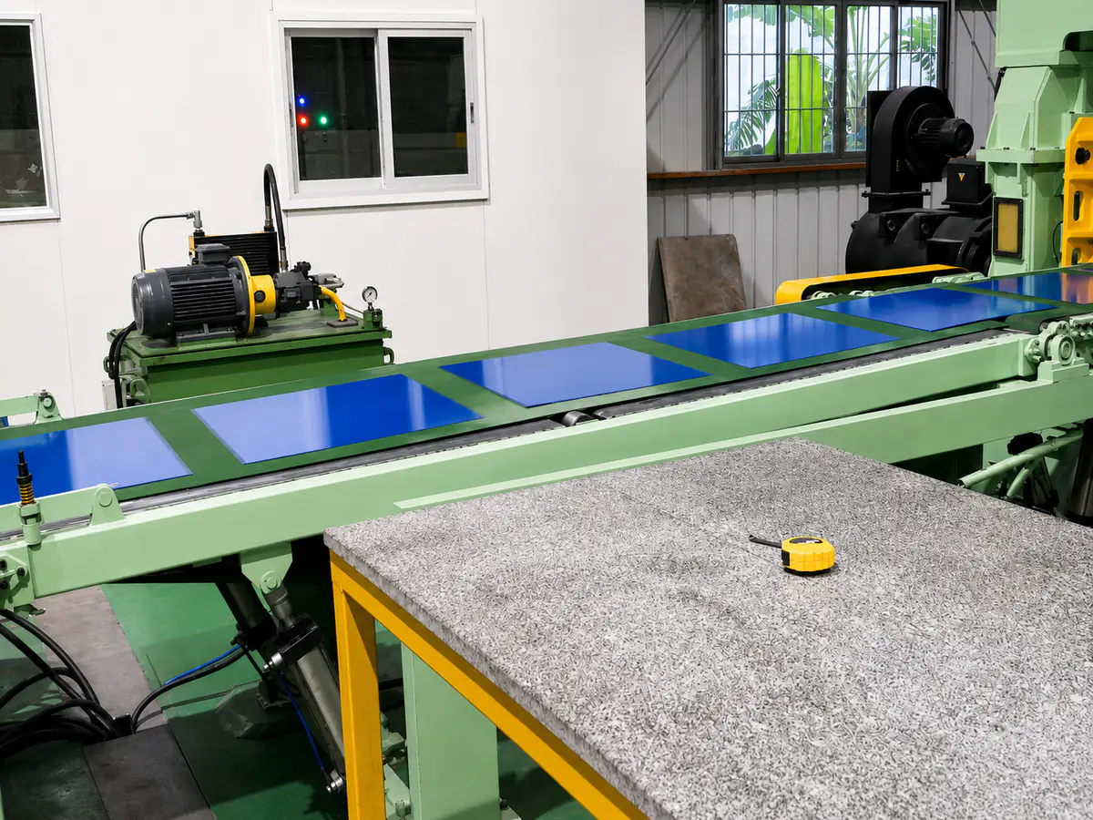 Coated material handling