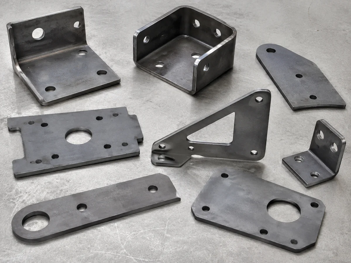Mounting brackets and support plates