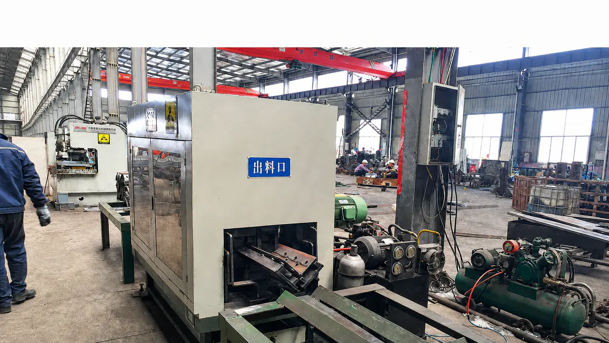 Repeatable batch processing of angle steel components