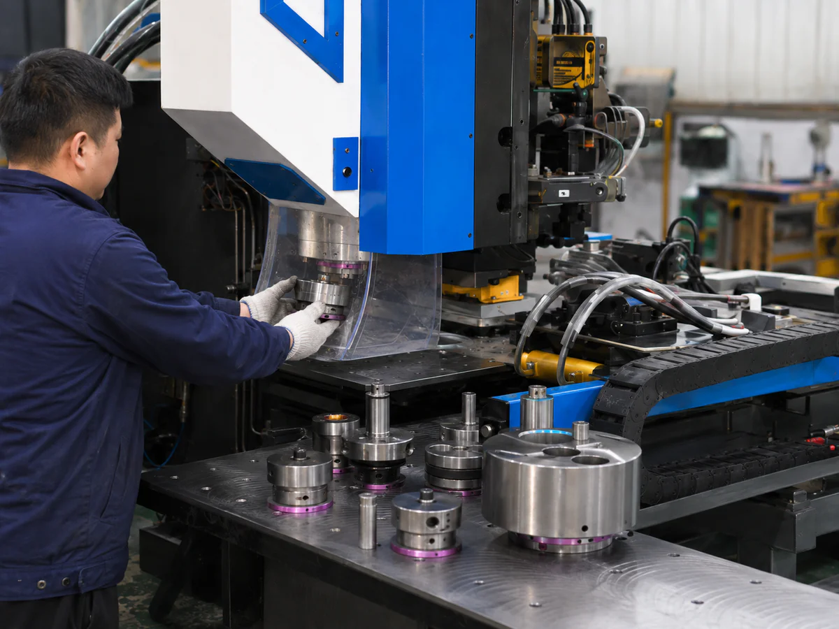 Punch and die tooling check