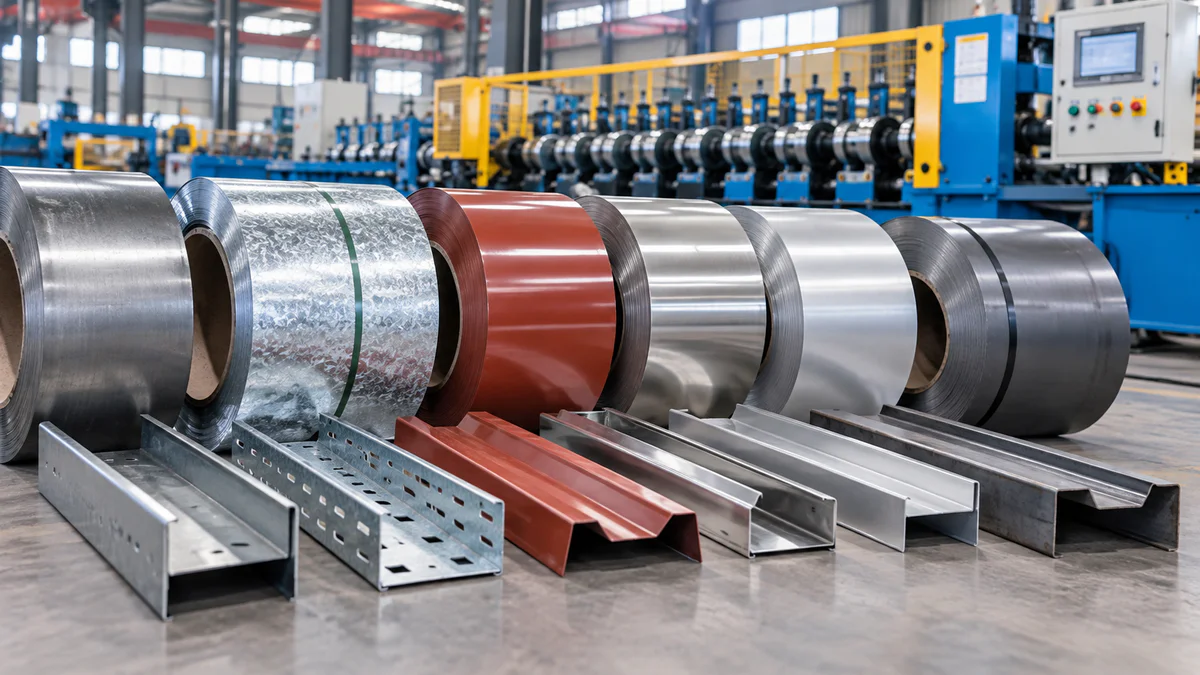 How different metals behave during roll forming