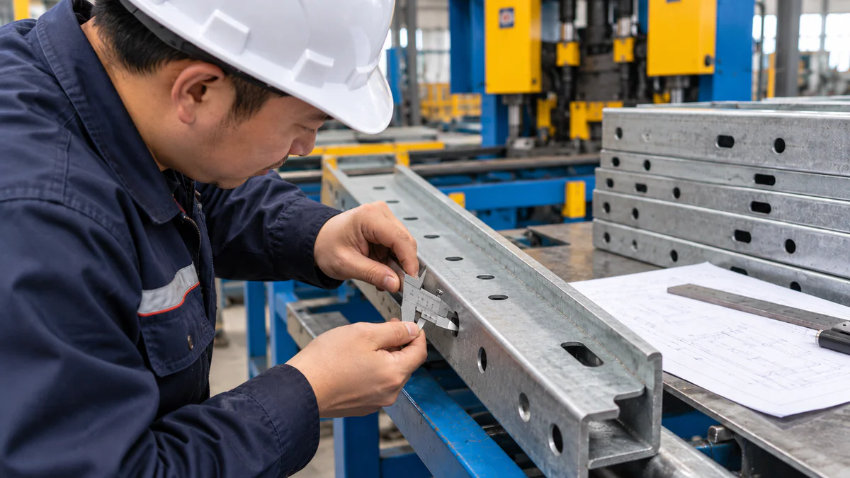 Hole position and punching check