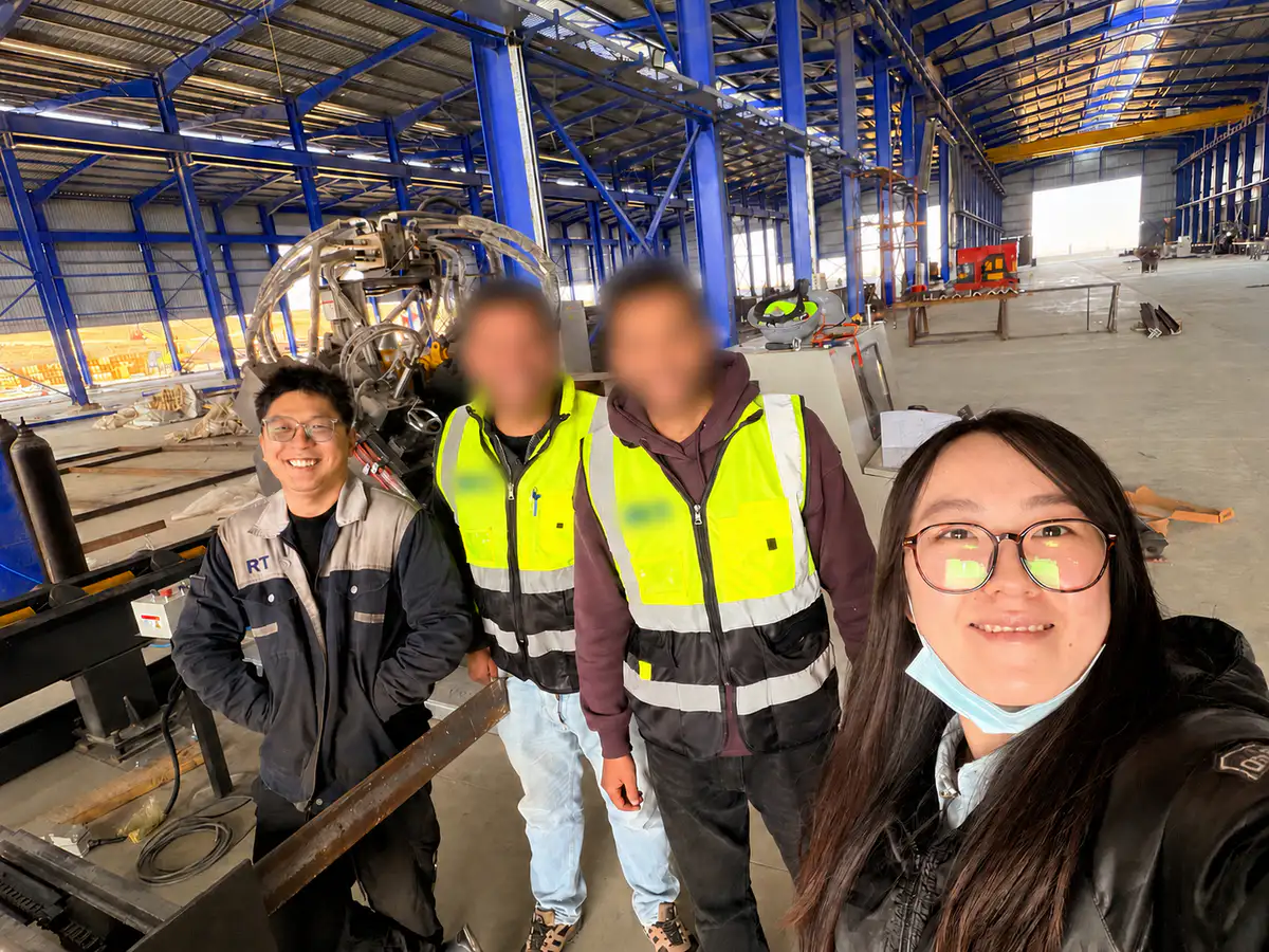 On-site installation support