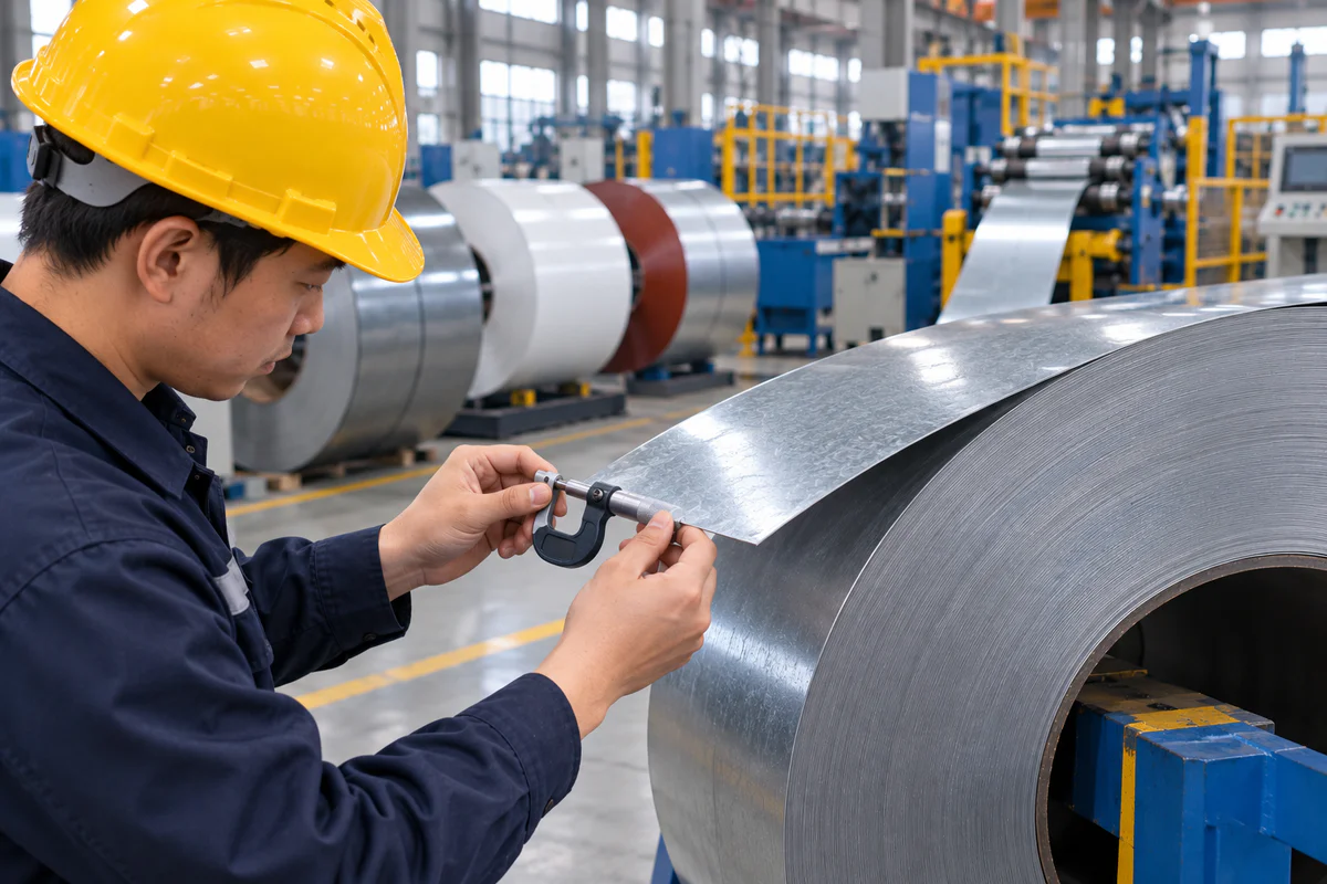 Material thickness range