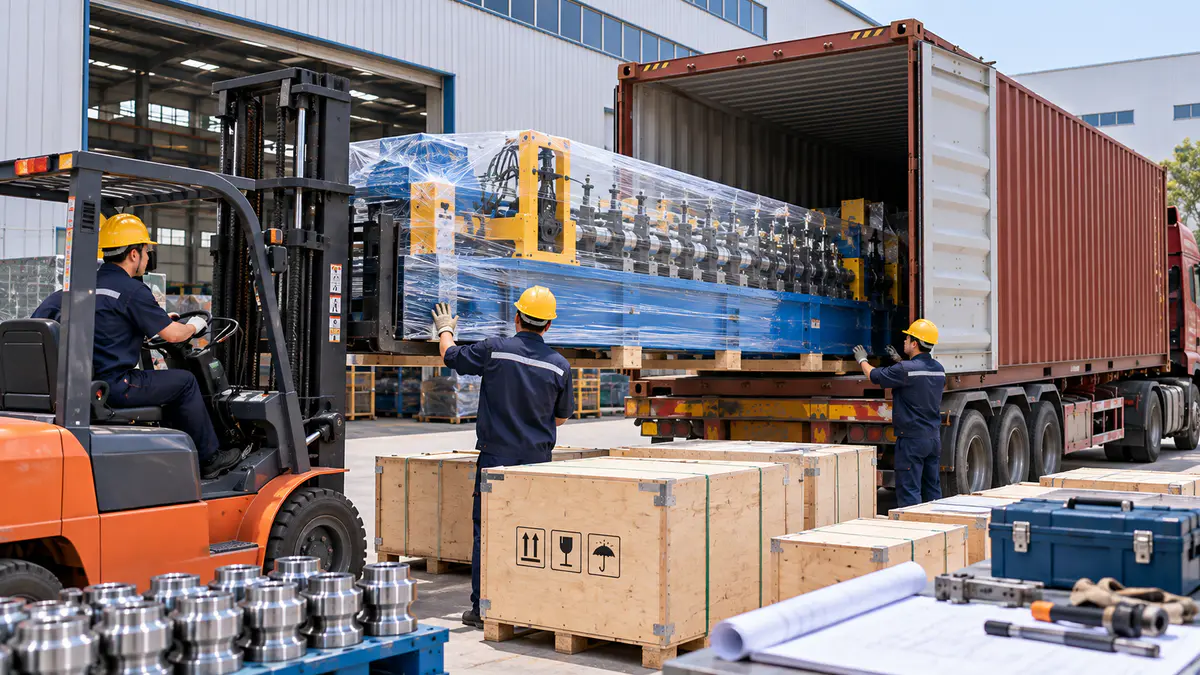 Shipment and commissioning support