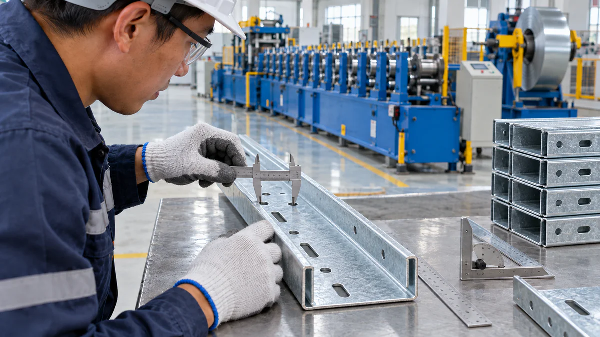 Verifying hole position